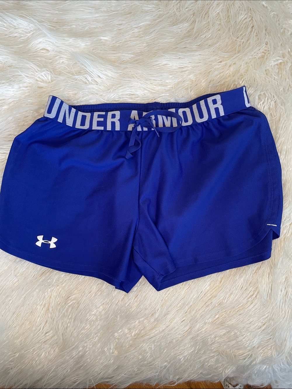 Under Armour Women’s Cobalt Blue Performance Athletic Shorts